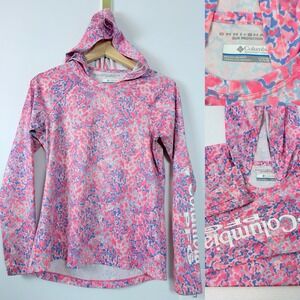 Columbia‎ Omni Shade Sun Protection Long Sleeve Shirt 14/16 Pink